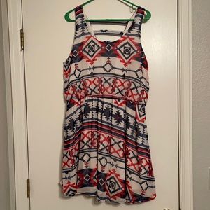 Women’s colorful dress